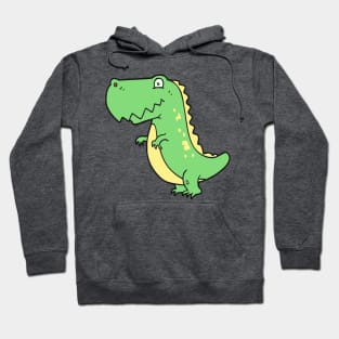 Green T Rex Baby Dinosaur Hoodie